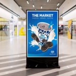 The Market F'real Poster  - UNM Bookstores